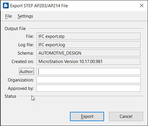 Prostructures How To Export The Step File From The Prostructures