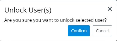 Screenshot of confirmation dialog