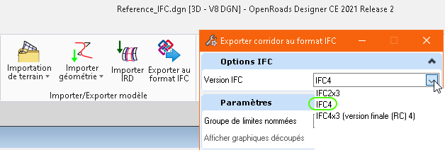 OpenRoads | OpenSite - Export IFC - Communities