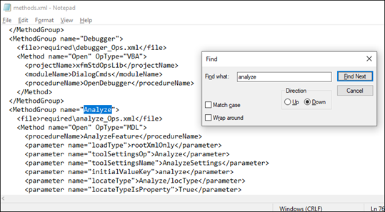 OpenComms - Display Sub-Feature Information on Analyze Dialog - Communities