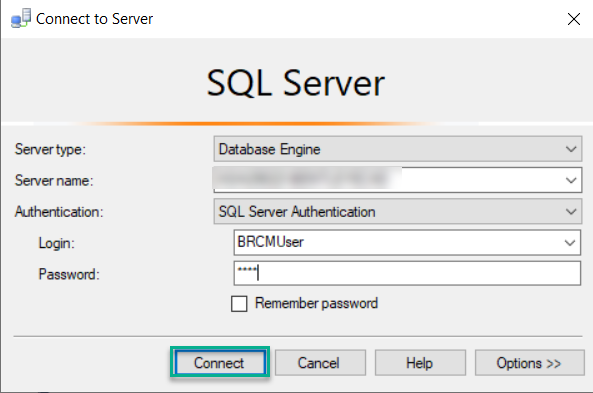 AutoPLANT | OpenPLANT | PlantWise - To assign Minimum SQL User ...
