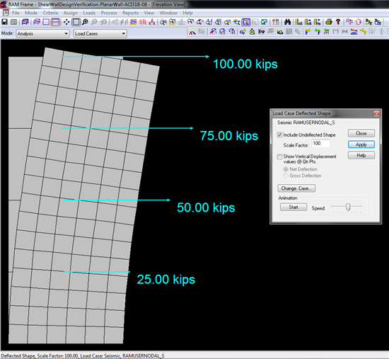 RAM | STAAD | ADINA - Shear Wall Verification - ACI 318-08 (RAM ...