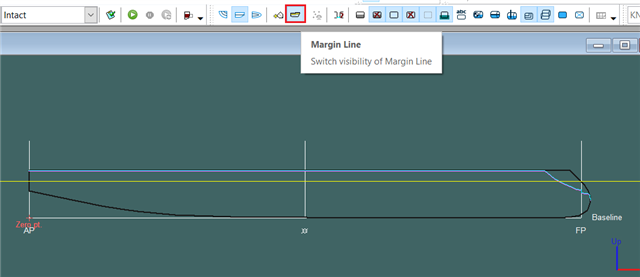 margin line icon