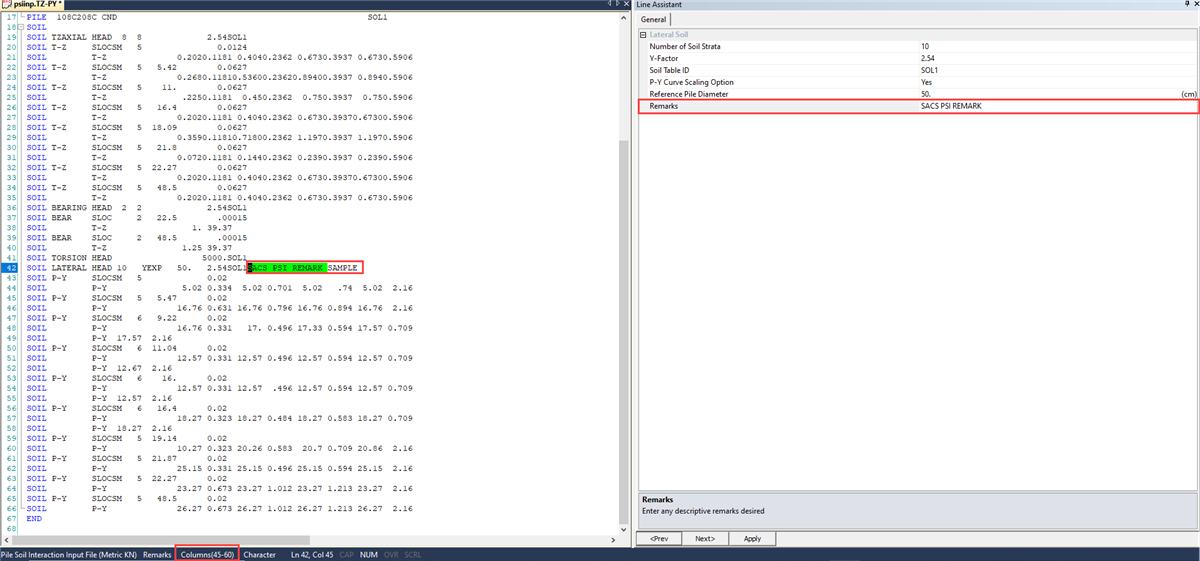 Maxsurf moses sacs openwindpower why is my psi analysis getting