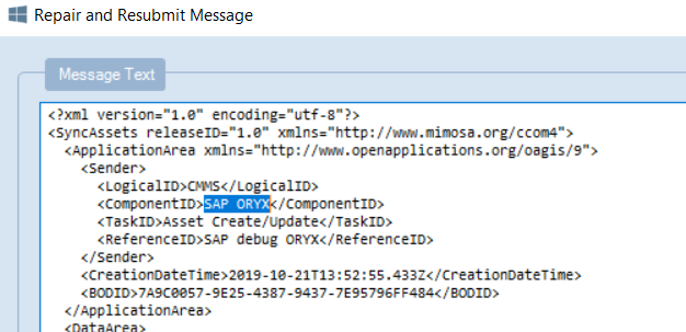 Find ComponentID via Service Bus Explorer