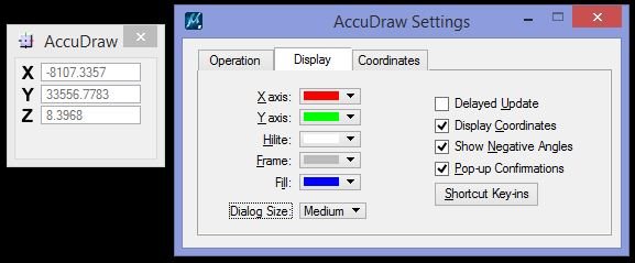 MicroStation Forum - accudraw screen readout - Communities
