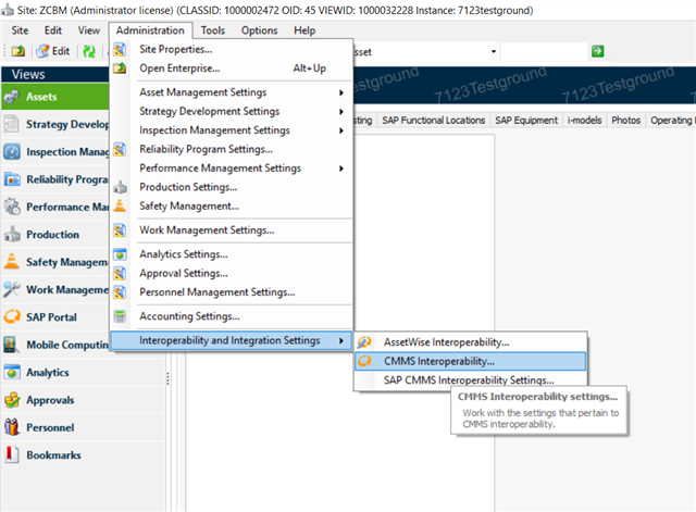 AssetWise Asset Reliability - APM SAP Gateway Functional Locations load ...