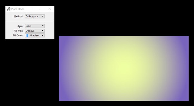 OpenBuildings - Applying gradient color to a closed shape using two ...