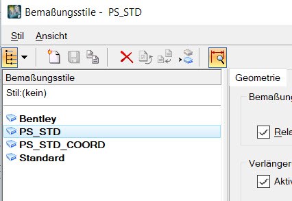 ProStructures - DGNLIB für Standards verwenden - Communities