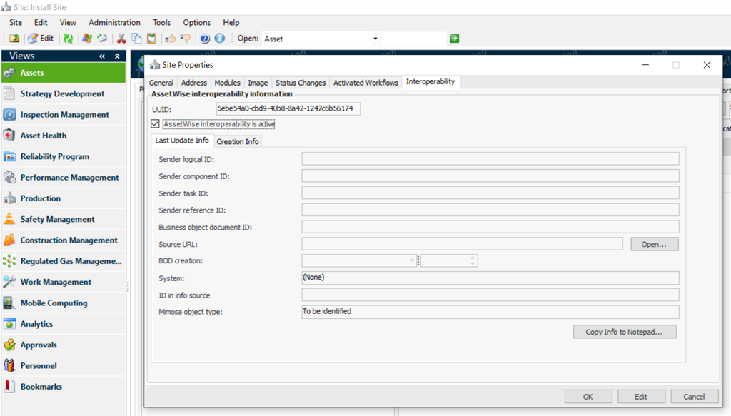 AssetWise Asset Reliability - Cannot create new Employee, Asset, etc in ...