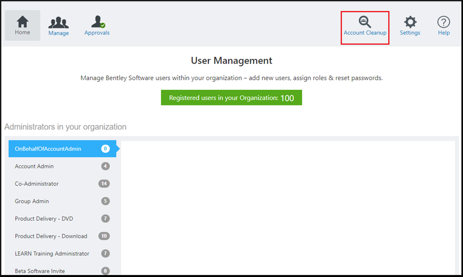 Licensing, Cloud and Web Services - Account Cleanup - Communities