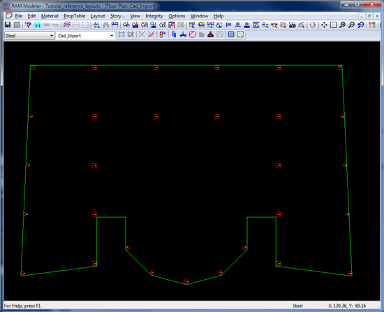RAM | STAAD | ADINA - RAM SS - Using DXF as a Reference Layout ...