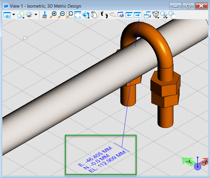 OpenPlant - How to Show Coordinates of Supports in Drawing in OpenPlant ...