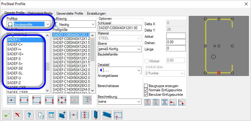 ProStructures - SADEF Profile - Communities