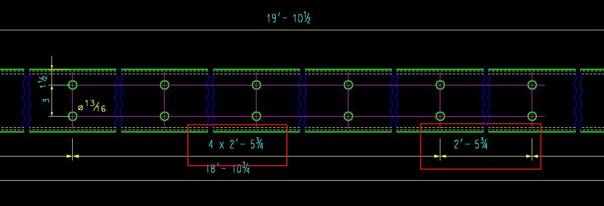 ProStructures - Hole Dimensioning not grouping all the same dimensions ...
