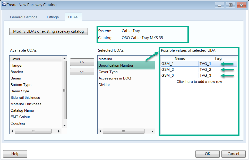 OpenPlant - How to Create Raceway UDA in Bentley Raceway and Cable ...