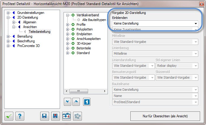 ProStructures - Filter für Darstellung von Ansichten - Communities