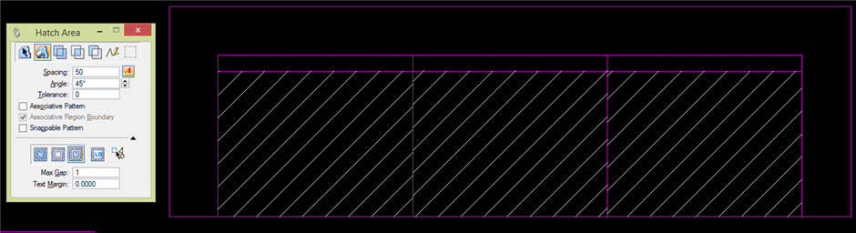 MicroStation - How to align flooded hatch patterns - Communities