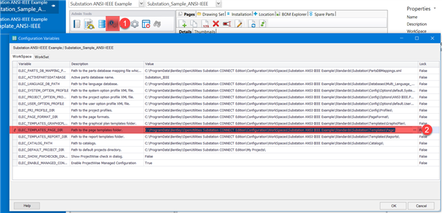 OpenUtilities - Message while creating a page: The Current DGN is ...
