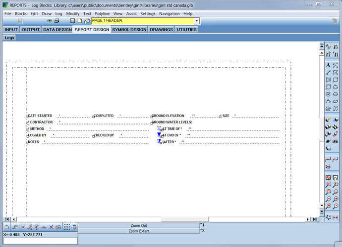 gINT | Keynetix - Water Level Notes Missing from Log Header in gINT Std ...