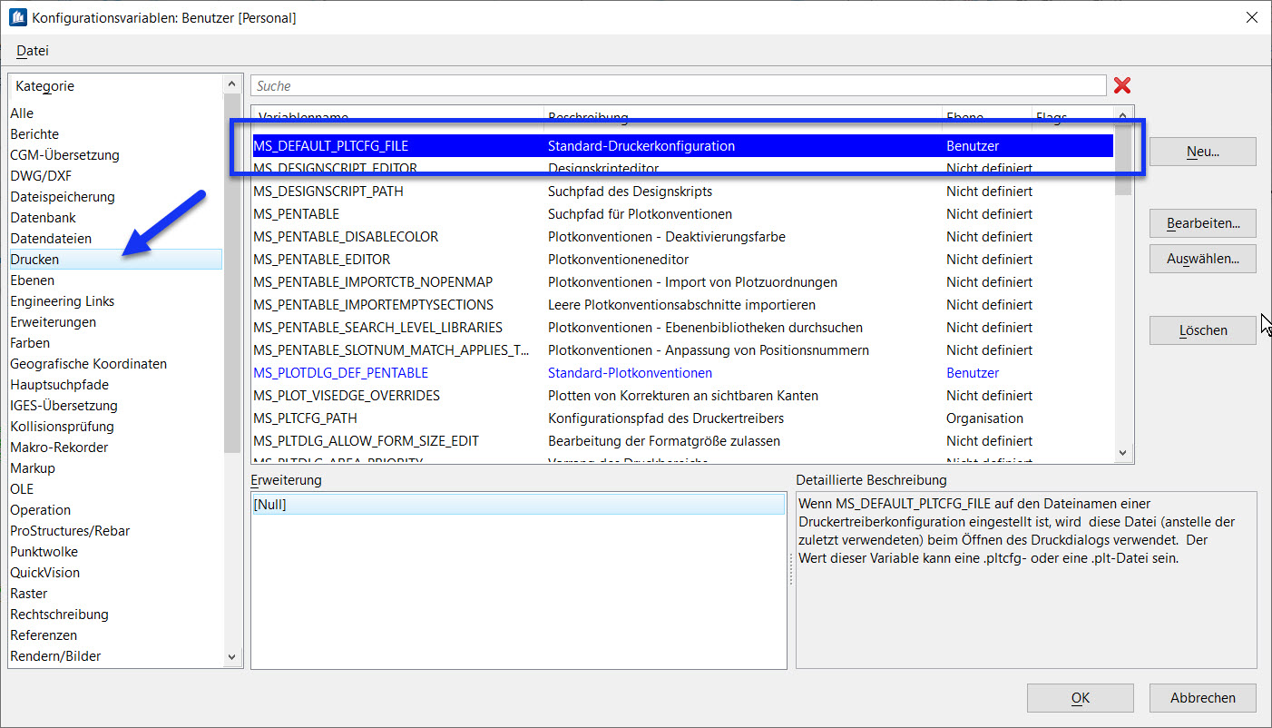 ProStructures - Standard voreinstellen - Communities