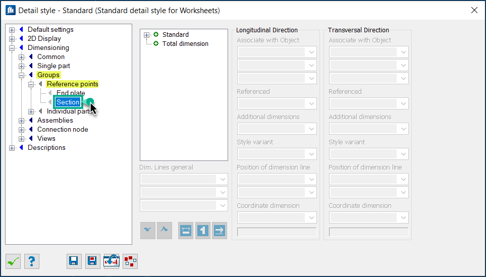 ProStructures - How to dimension Automatic 2D cuts for group detailing ...