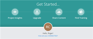 Bentley CONNECT page showing the How are you CONNECTED? link