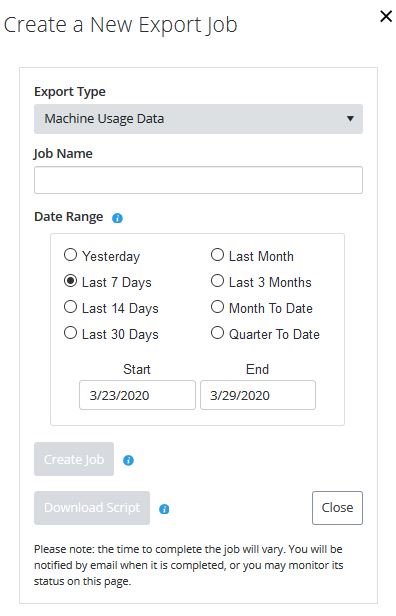 Licensing, Cloud and Web Services - Scriptable Exports - Communities