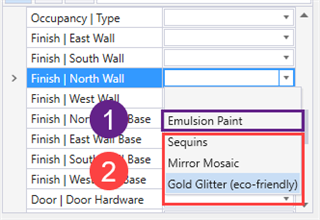 OpenBuildings - Editing Catalog Item value lists - Communities