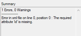 gINT | Keynetix - Error - The required attribute "id" is missing ...
