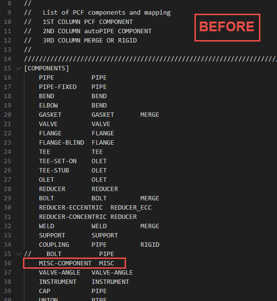AutoPIPE Forum - Changes to PCF MAP Input File has No Effect on PCF ...