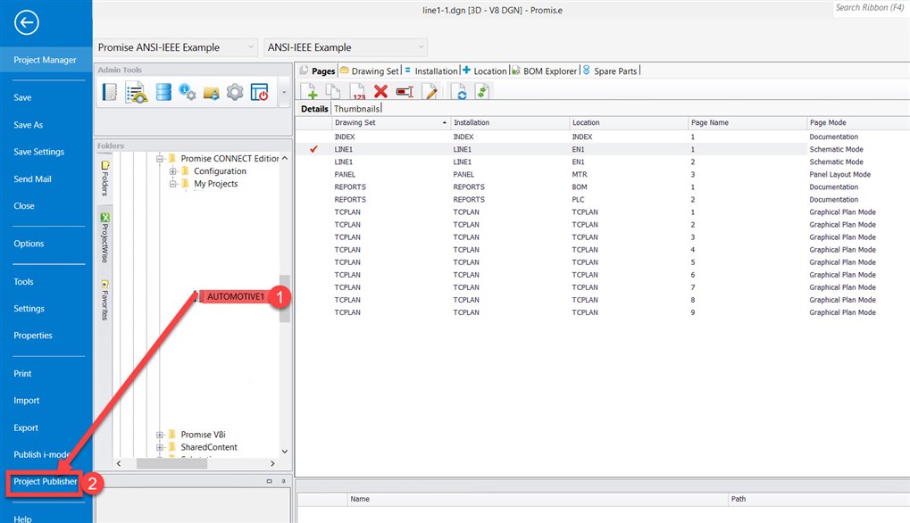 OpenUtilities - How to Plot PDF using Project Publisher - Promis.e ...
