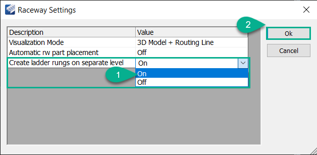 OpenPLANT | AutoPLANT - How to assign Raceway Rungs on a different ...