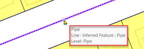 Tooltip of inferred feature