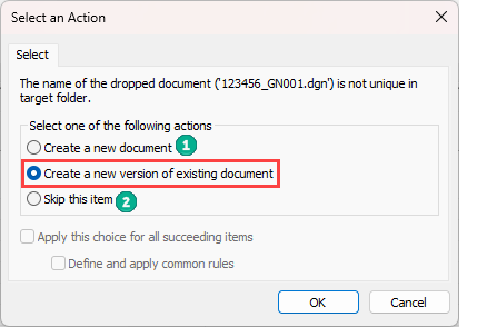 Ohio DOT & Consultants - Creating File Versions in ProjectWise ...