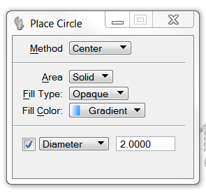 MicroStation - Wie kann man eine Gradient-Farbe an geschlossenes Shape ...