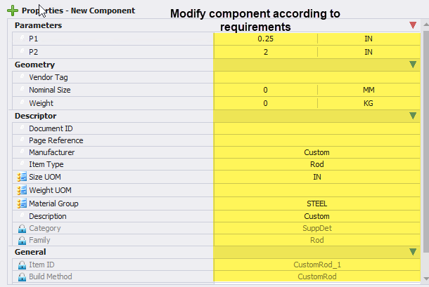 OpenPlant - How to Create a New Component Record in OpenPlant Support ...