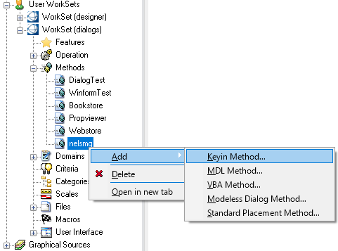 Add Keyin Method