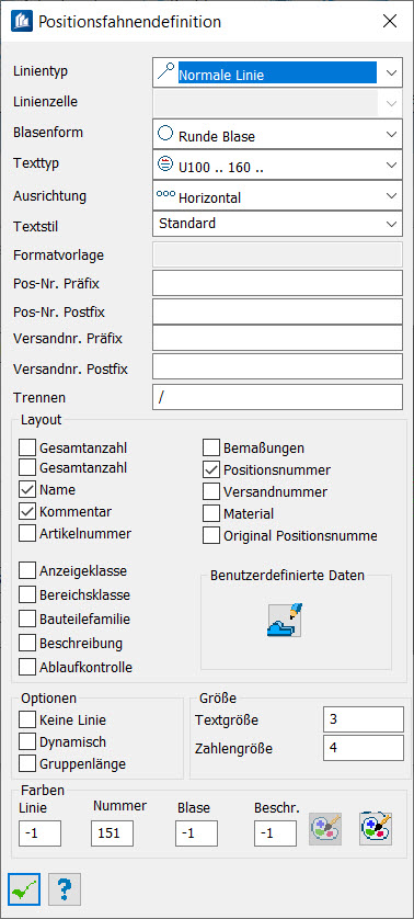 ProStructures - Postionsfahnen Standard einstellen - Communities
