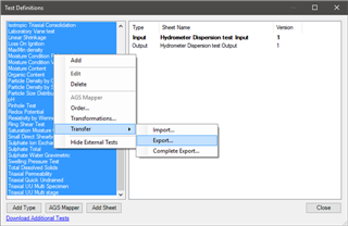 OpenGround - How To Get a Laboratory XML file for Scheduling from ...