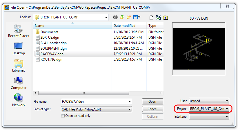 OpenPlant - Backup a BRCM Project - Communities