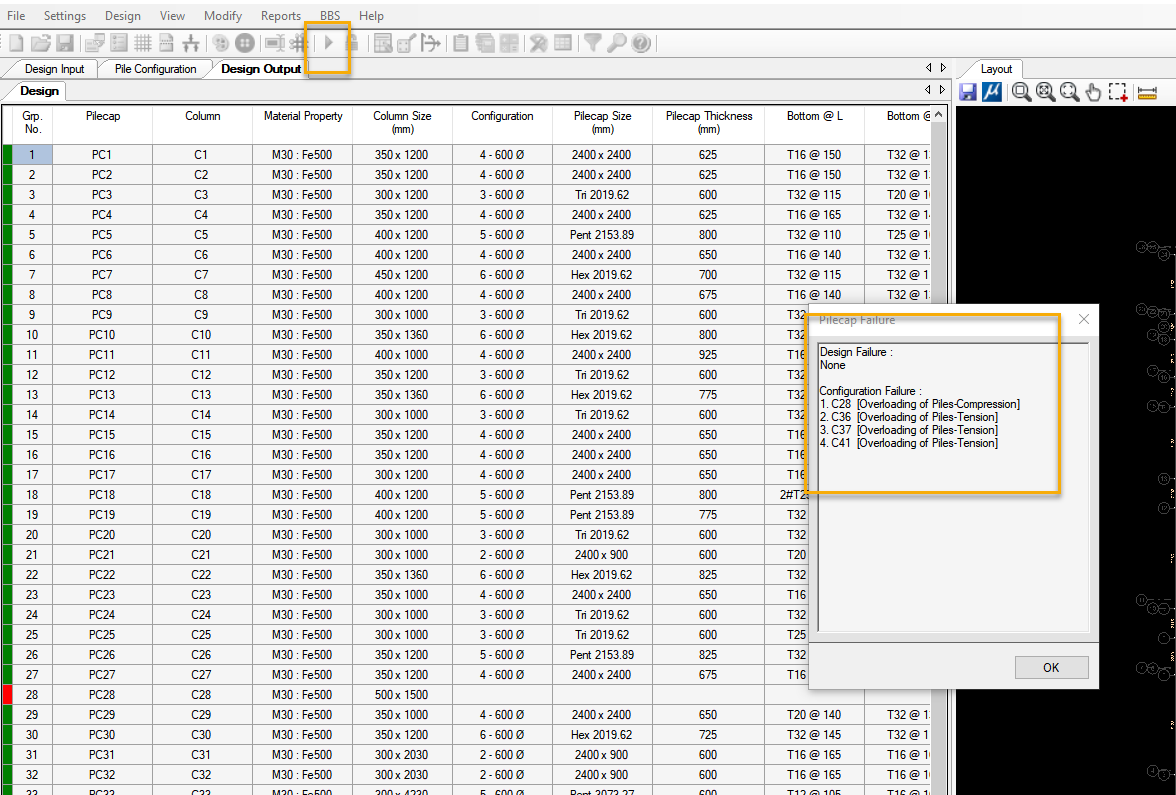 RAM | STAAD | ADINA - Pile Cap Auto Design Workflow - Communities