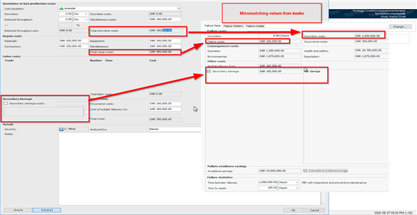 AssetWise Asset Reliability - RCM Data loader Consequence categories ...