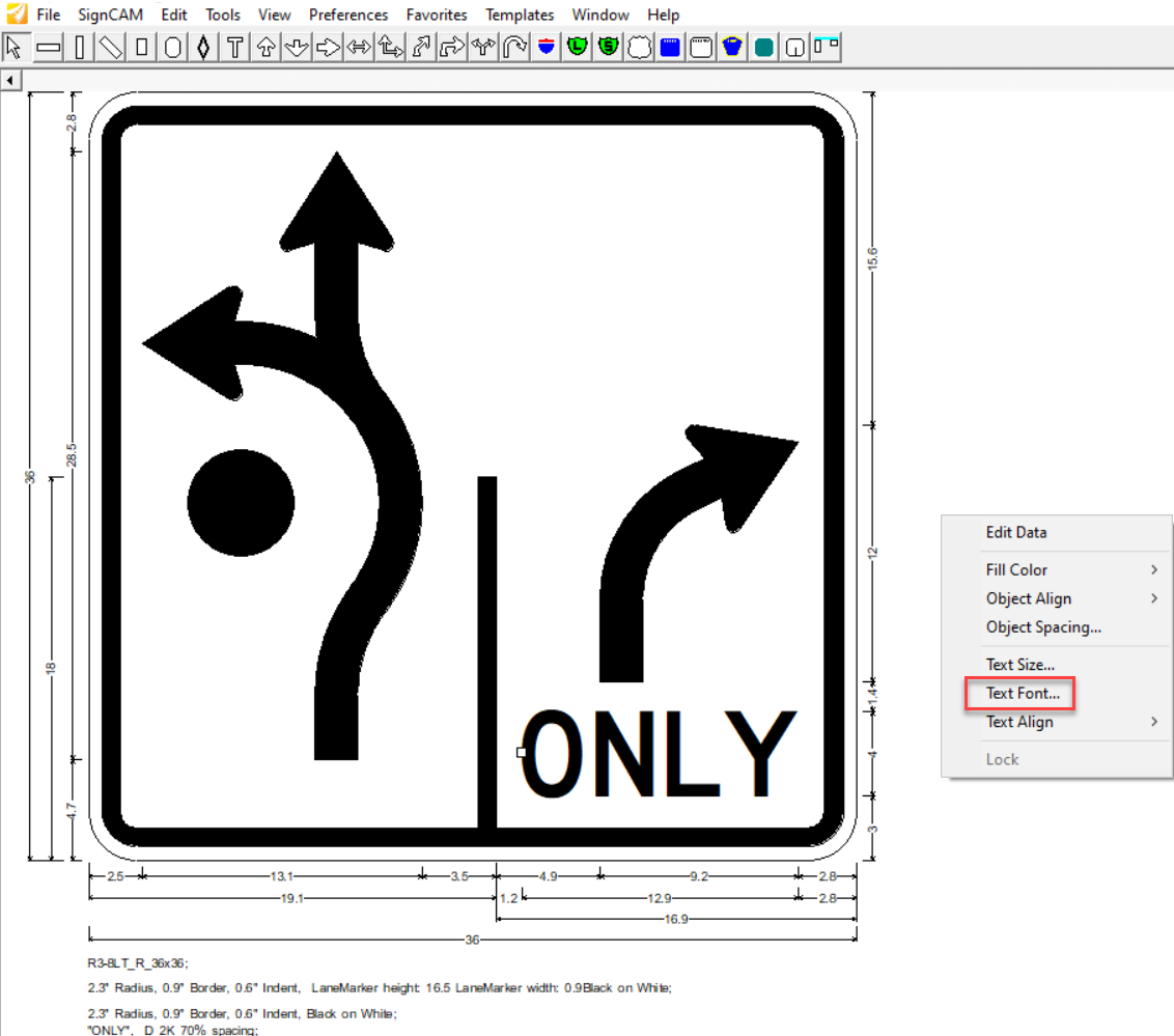 OpenRoads | OpenSite - Importing A Sign Into A Different Standard ...