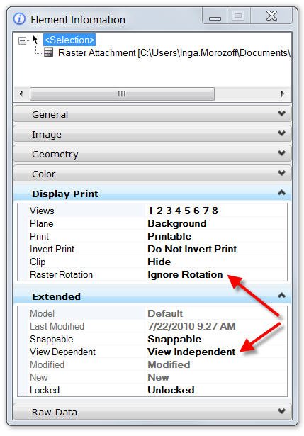 MicroStation - Dealing with error message - Raster image has 'Ignore ...