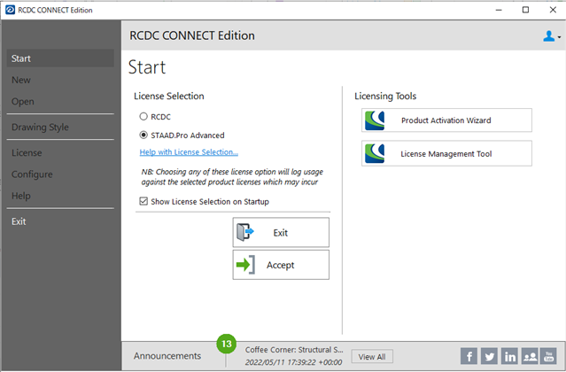 MicroStation - Q&A：RCDCの超過利用警告について - Communities