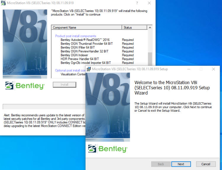 MicroStation - Cannot install MicroStation V8i on Windows 11 - Communities