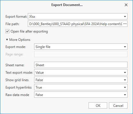 A screenshot of a export documentDescription automatically generated