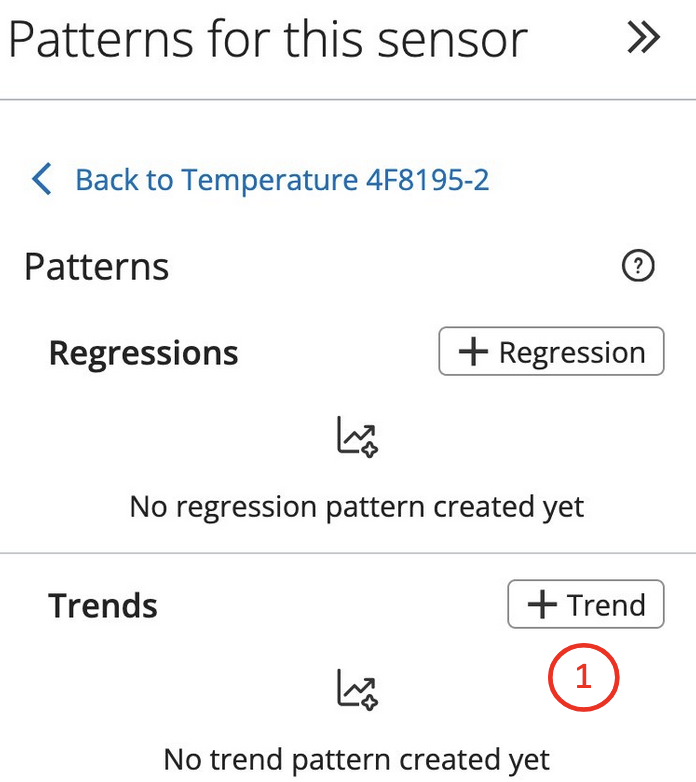 Trend pattern creation