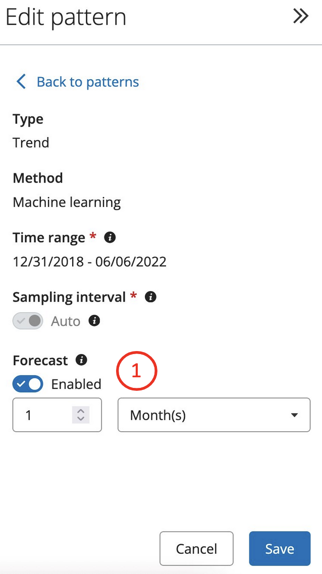 Edit a machine learning trend